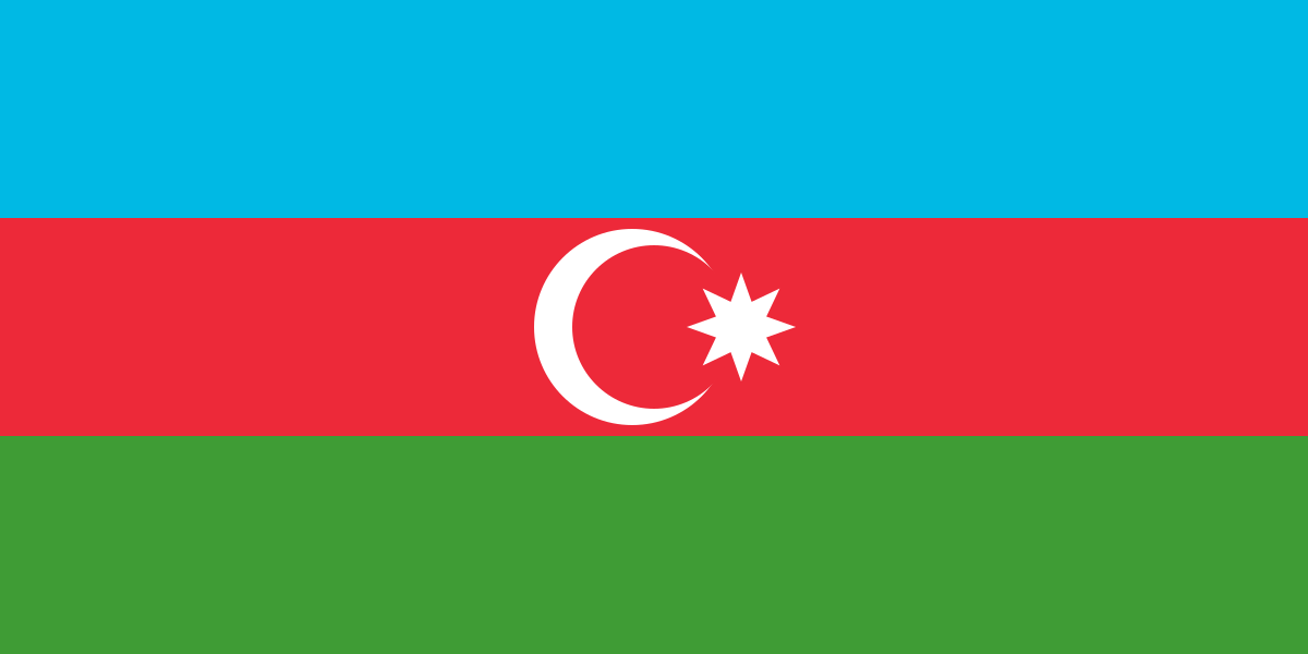Flag of Azerbaijan Azerbaijan Flag