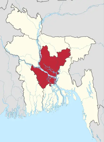 Map of Bangladesh
