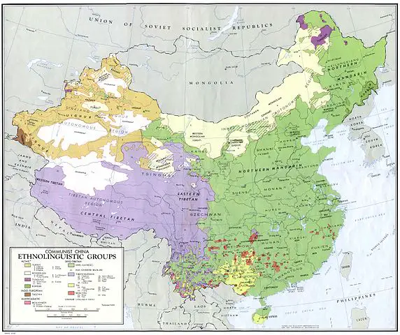 Map of China