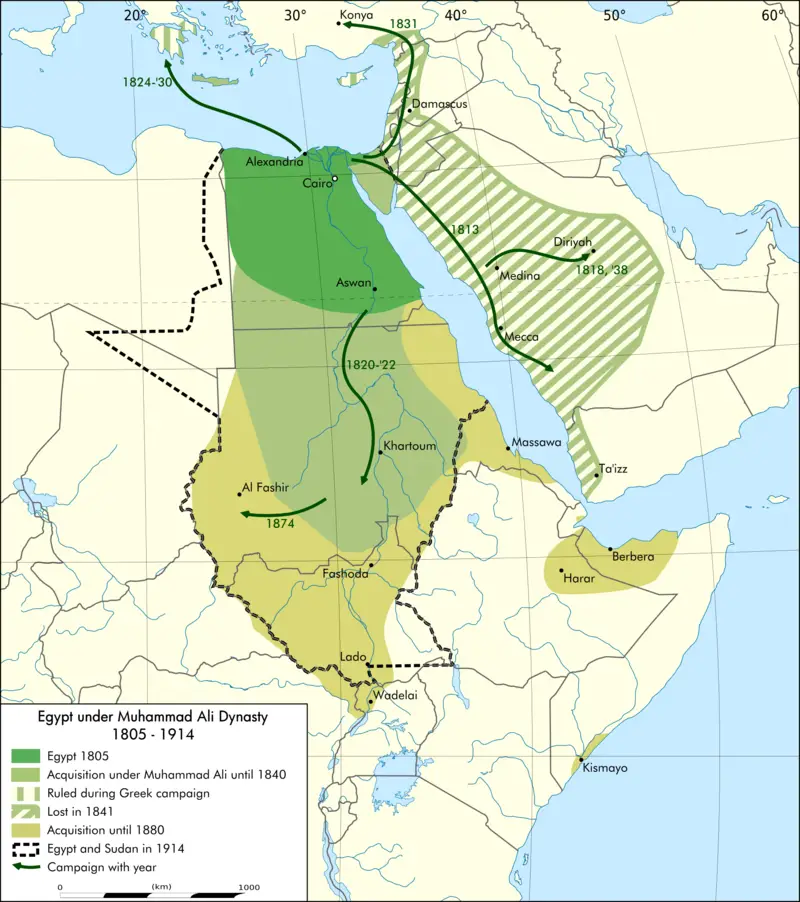 Map of Egypt