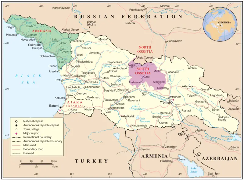 Map of Georgia