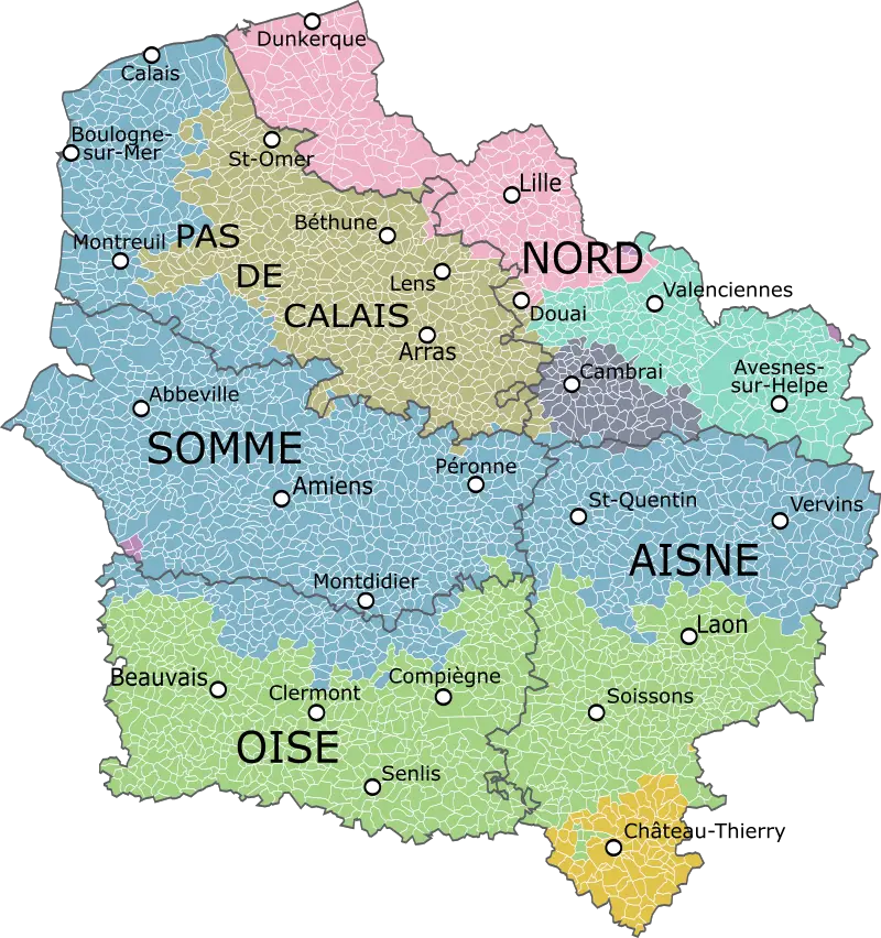 Map of France