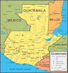 Map of Guatemala