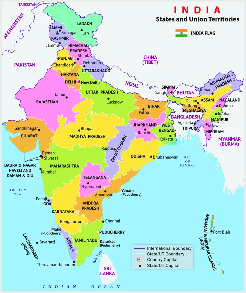Map of India